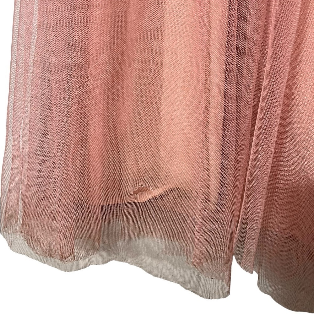 JENNY YOO Annabelle Convertible Tull Maxi Dress in Begonia Pink‎ 1452 - Picture 12 of 13
